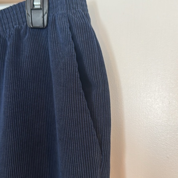Alfred Dunner Teal and Navy 2 pair pull on corduroy Pants slacks trousers 16P - Picture 11 of 14